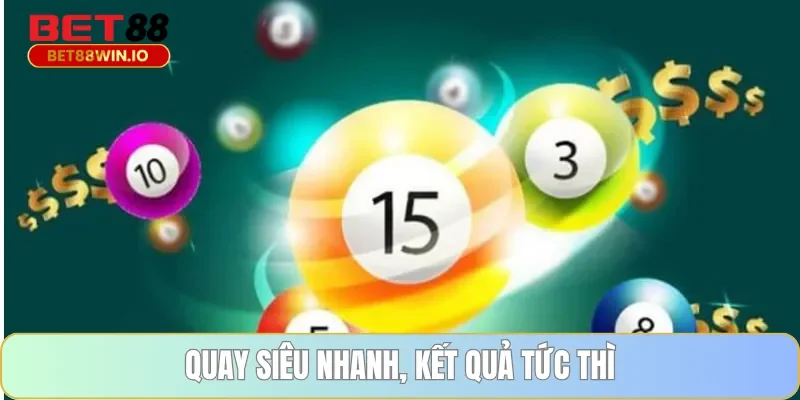 Quay siêu nhanh, kết quả tức thì tại Bet88